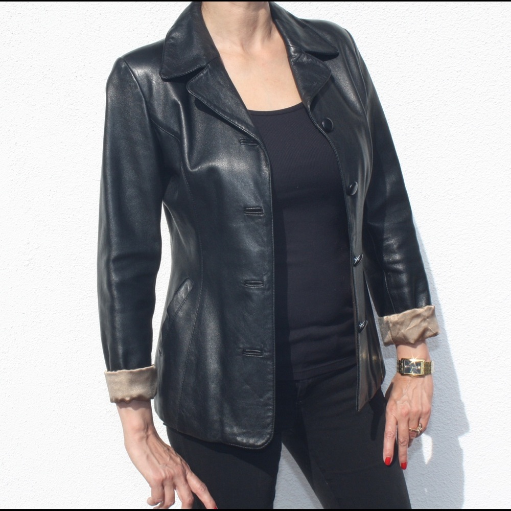 Leather jacket - Picture 3 of 7